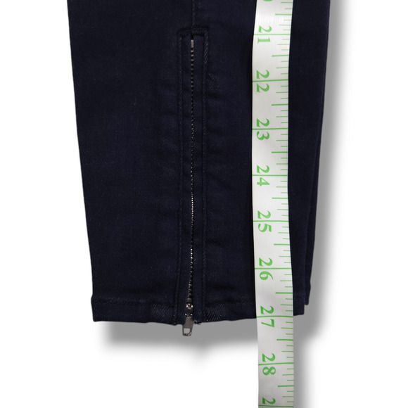 NWOT Pistola High Rise Slit Pockets Ankle Zip Skinny Jeans Sz. 26 Midnight Blue - Picture 9 of 12